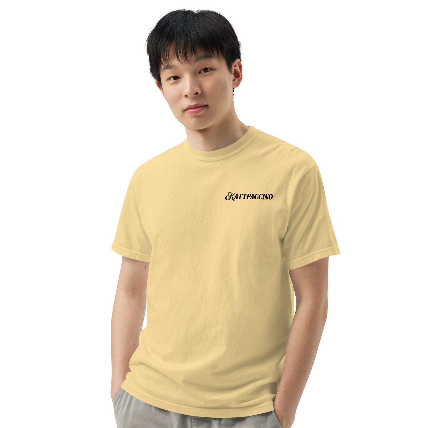 Kattpaccino heavyweight t-shirt