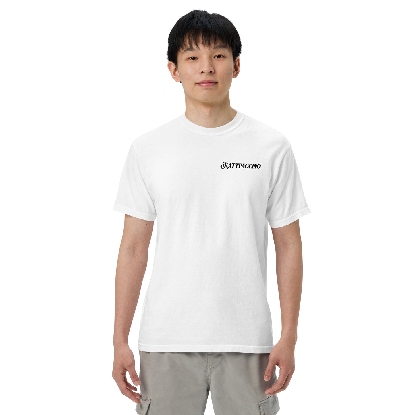 Kattpaccino heavyweight t-shirt